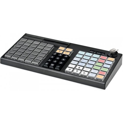 Программируемая клавиатура АТОЛ КВ-76-KU с ридером магнитных карт на 1-3 дорожки.