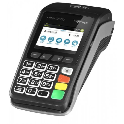 Платежный электронный мобильный терминал Move 2500: GPRS, contactless, 128+256, dual sim