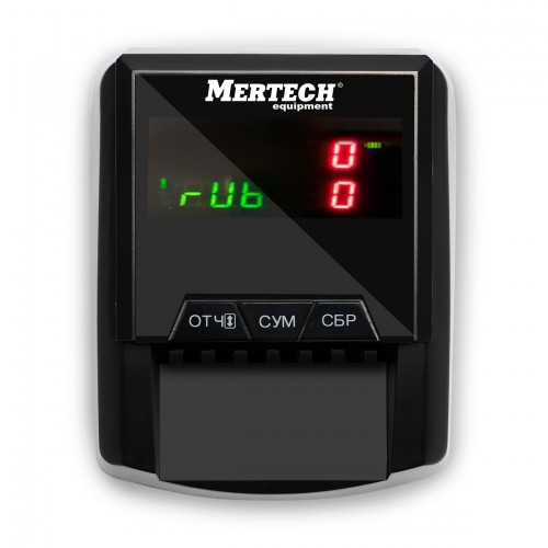 Детектор банкнот MERTECH D-20A Flash Pro LED c АКБ